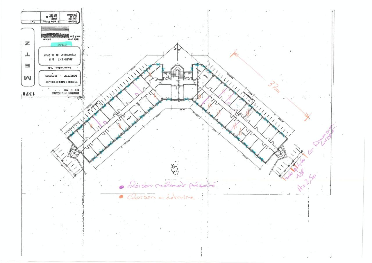 Bureau Metz 1800m² Location bureau Metz Moselle OLBUR2529039 1